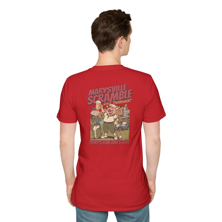 Marysville Scramble Retro Golf Tournament T-Shirt