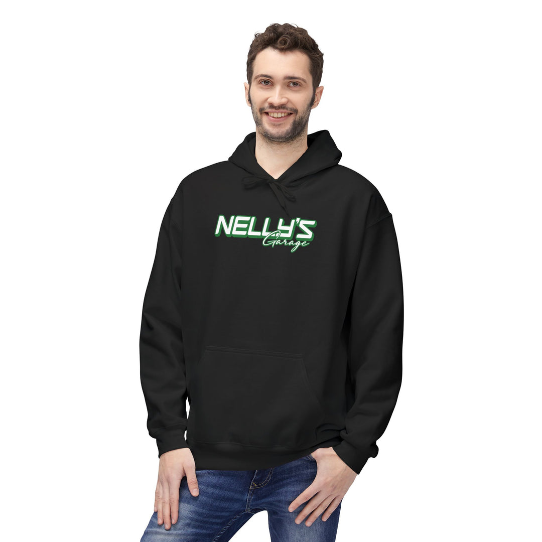 Nelly’s Garage Logo Hoodie — Gildan SF500 Hoodie