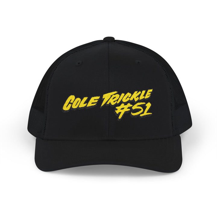 Cole Treckle #52 Trucker Cap - Retro Script Snapback Hat