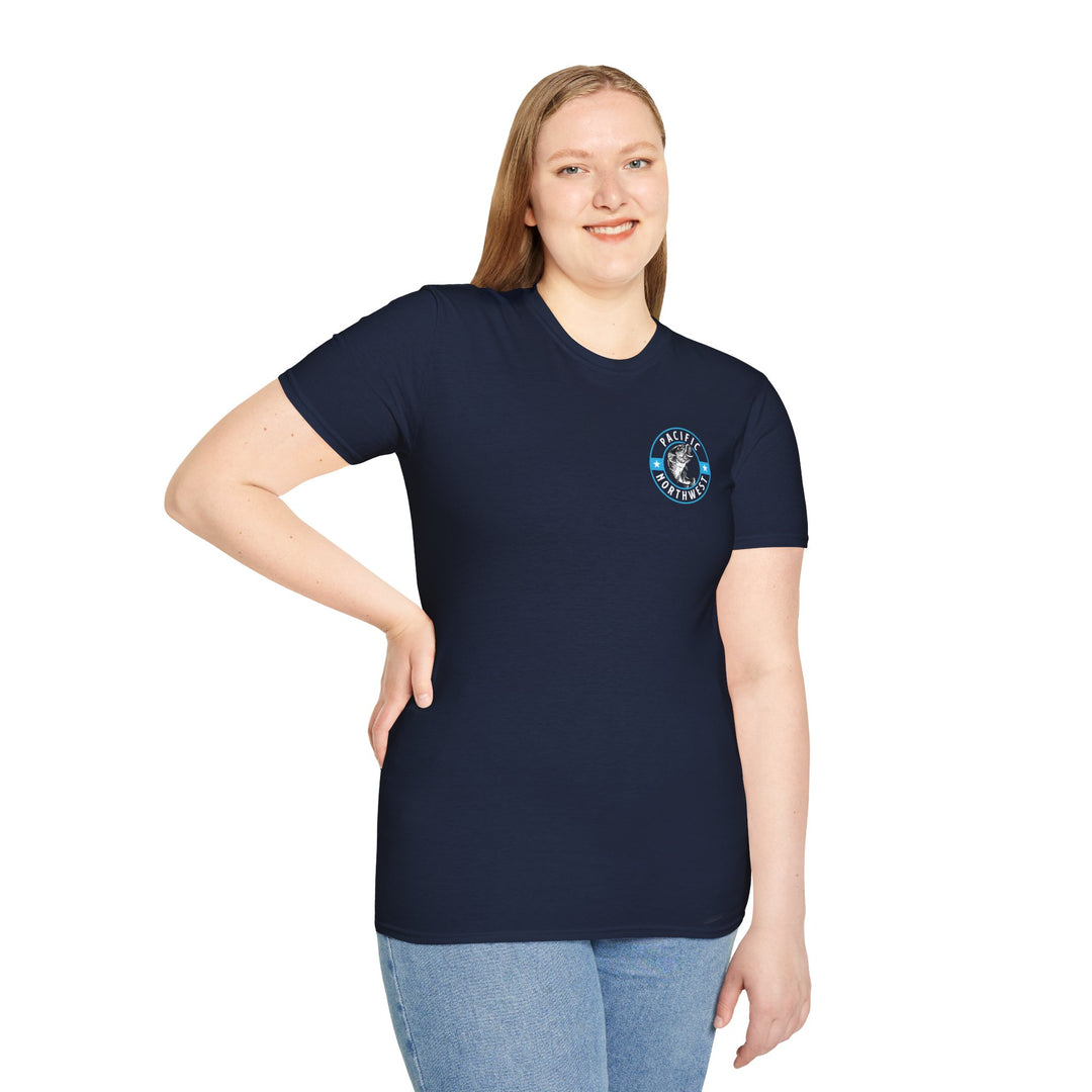 Fishing Bass T-Shirt — Retro Bass Logo Tee for Anglers