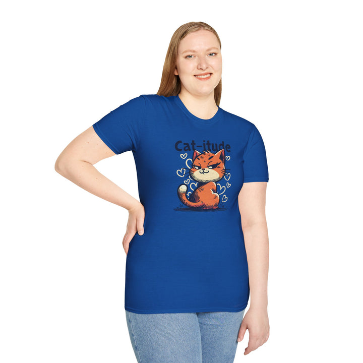 Cat-itude Cute Cat T-Shirt
