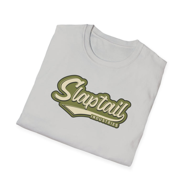 Fishing T-Shirt — "Slaptail Outdoors" Bass Logo Tee