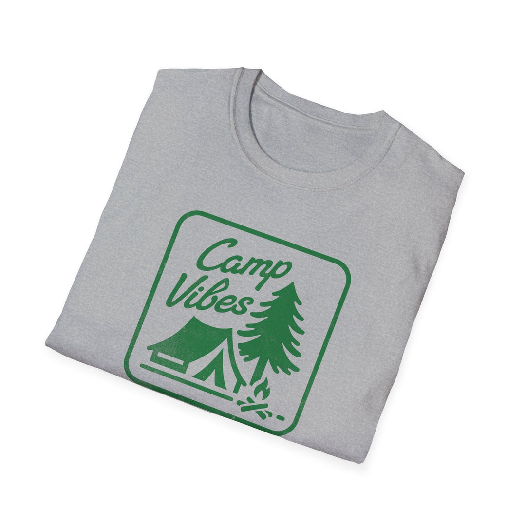 Camp Vibes Camping Graphic T-Shirt
