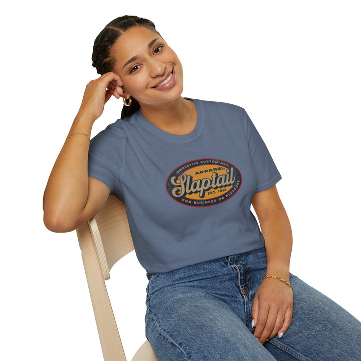 Slaptail Vintage Logo T-Shirt — Retro Apparel Tee