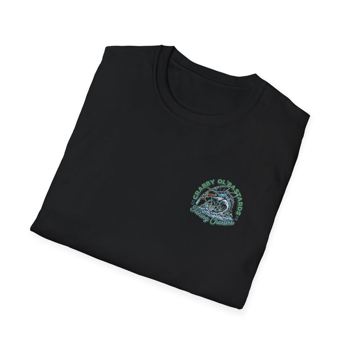 Fishing T-Shirt — “Crabby Ol’ Bastards” Vintage Ocean Angler Tee