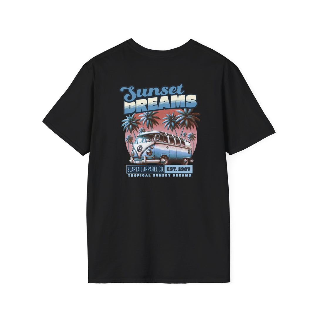 Sunset Dreams Beach Van T-Shirt