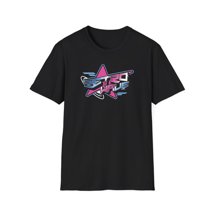 Retro Vibe T-Shirt – Neon 'Retro' Star Graphic
