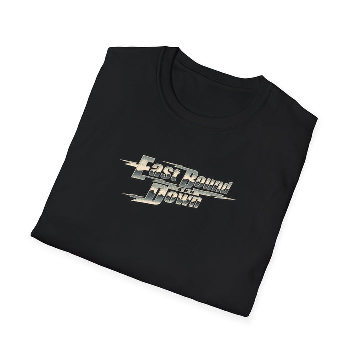 Trucker Graphic T-Shirt - "East Bound and Down" Vintage Semi Truck Design