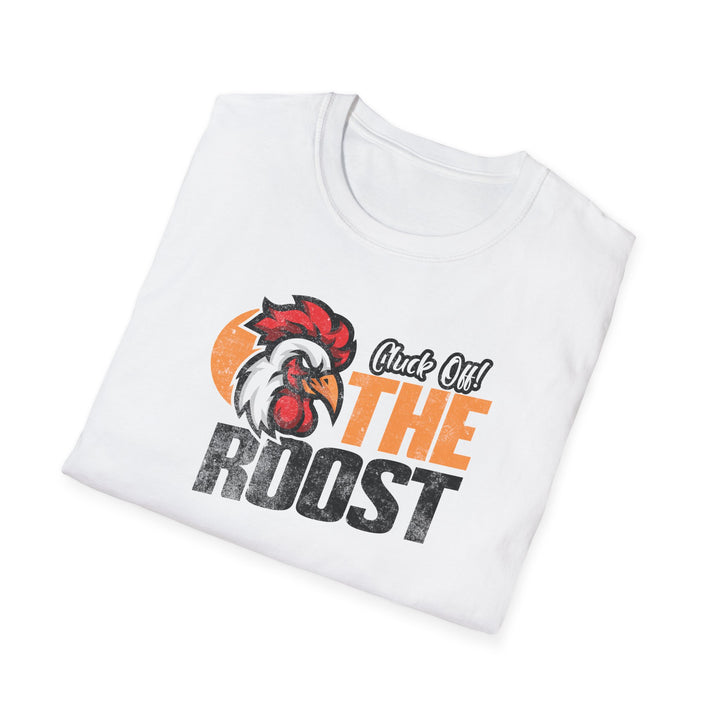 Chicken Rooster Tee — "Cluck Off! Farmhouse T‑Shirt