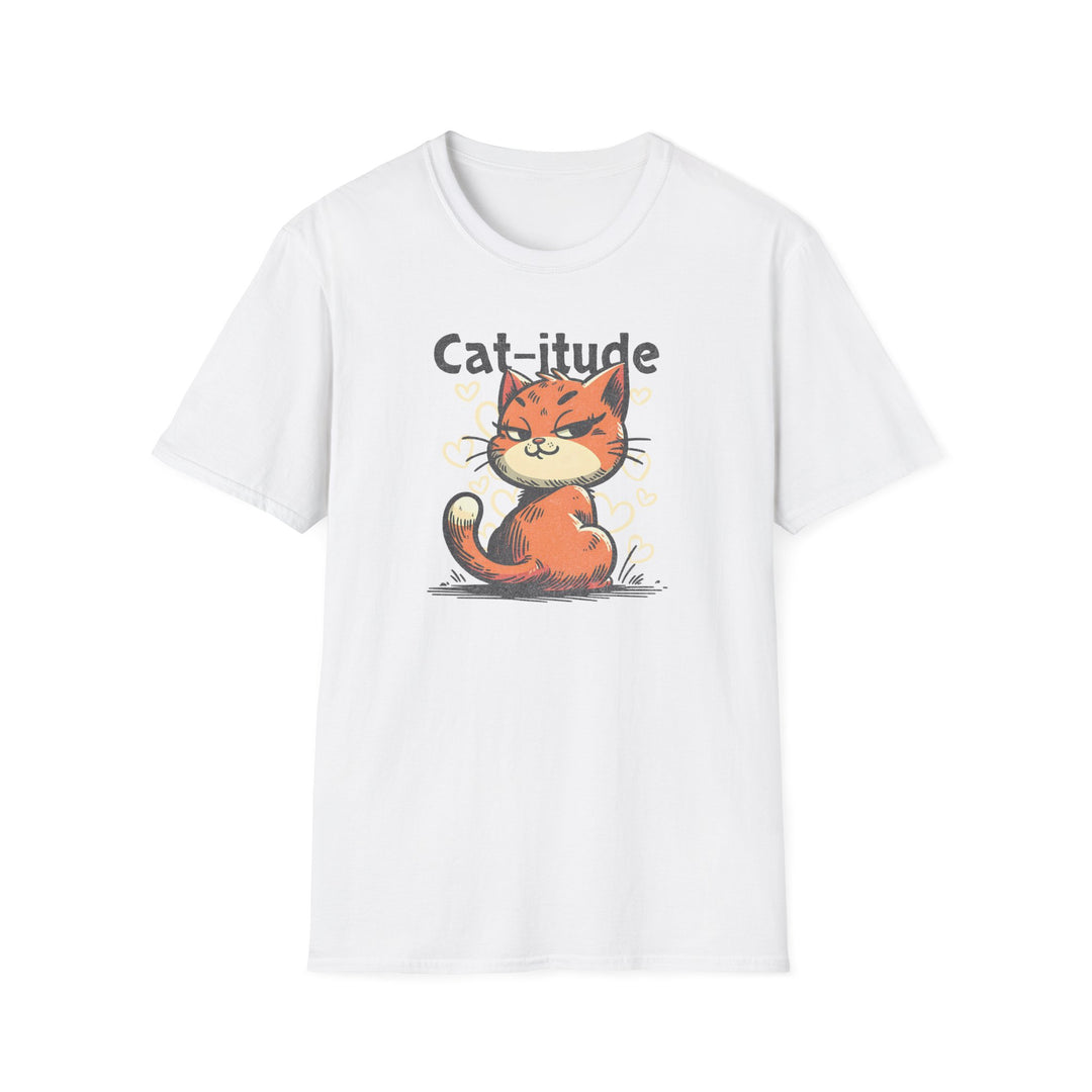 Cat-itude Cute Cat T-Shirt