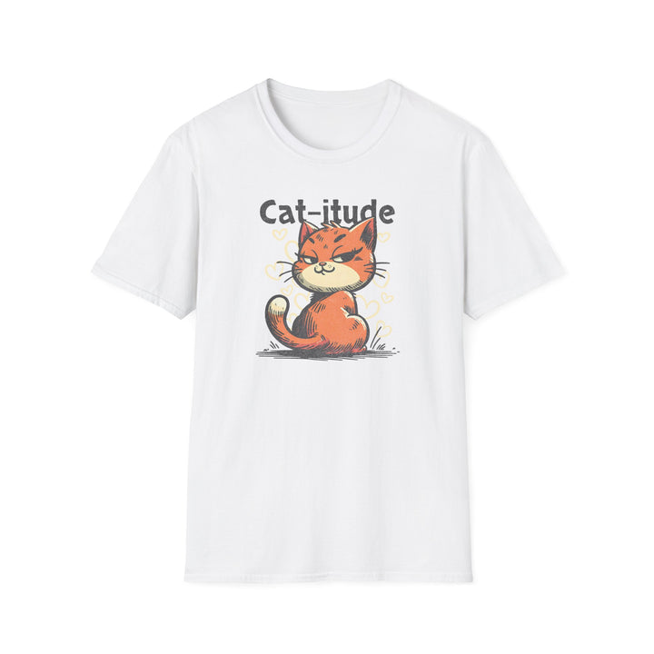 Cat-itude Cute Cat T-Shirt