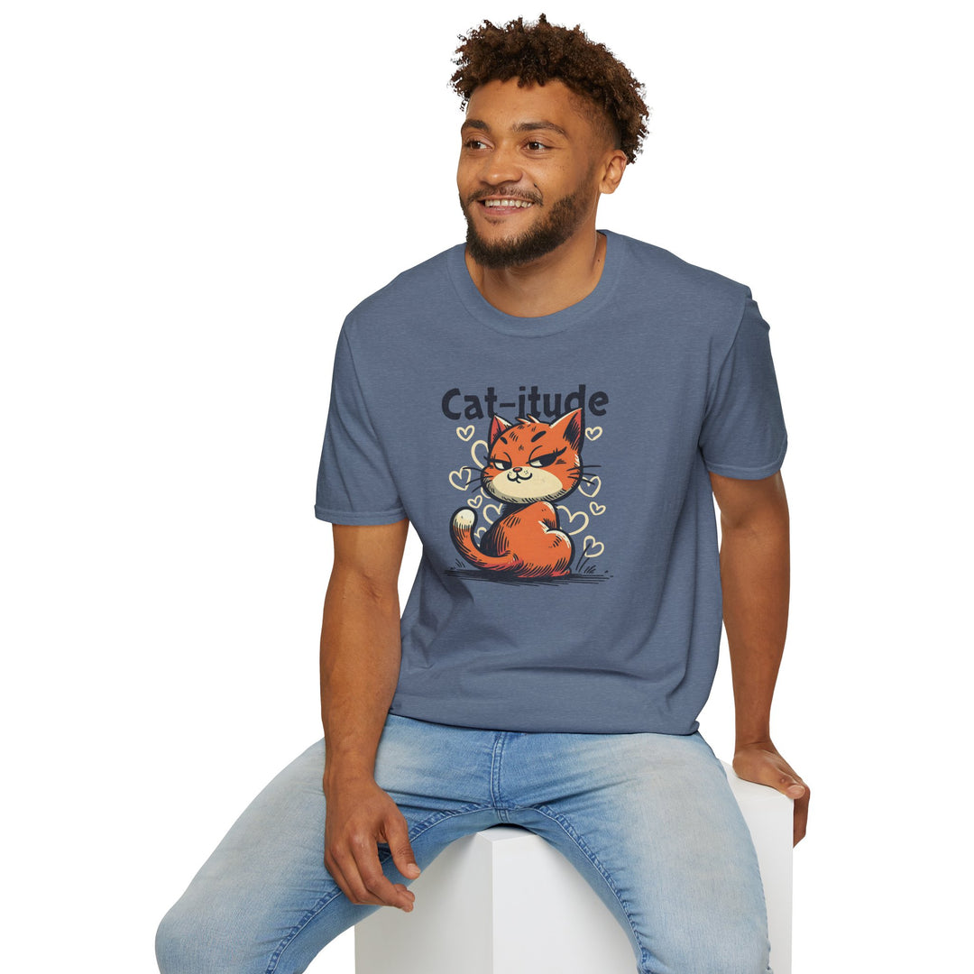 Cat-itude Cute Cat T-Shirt