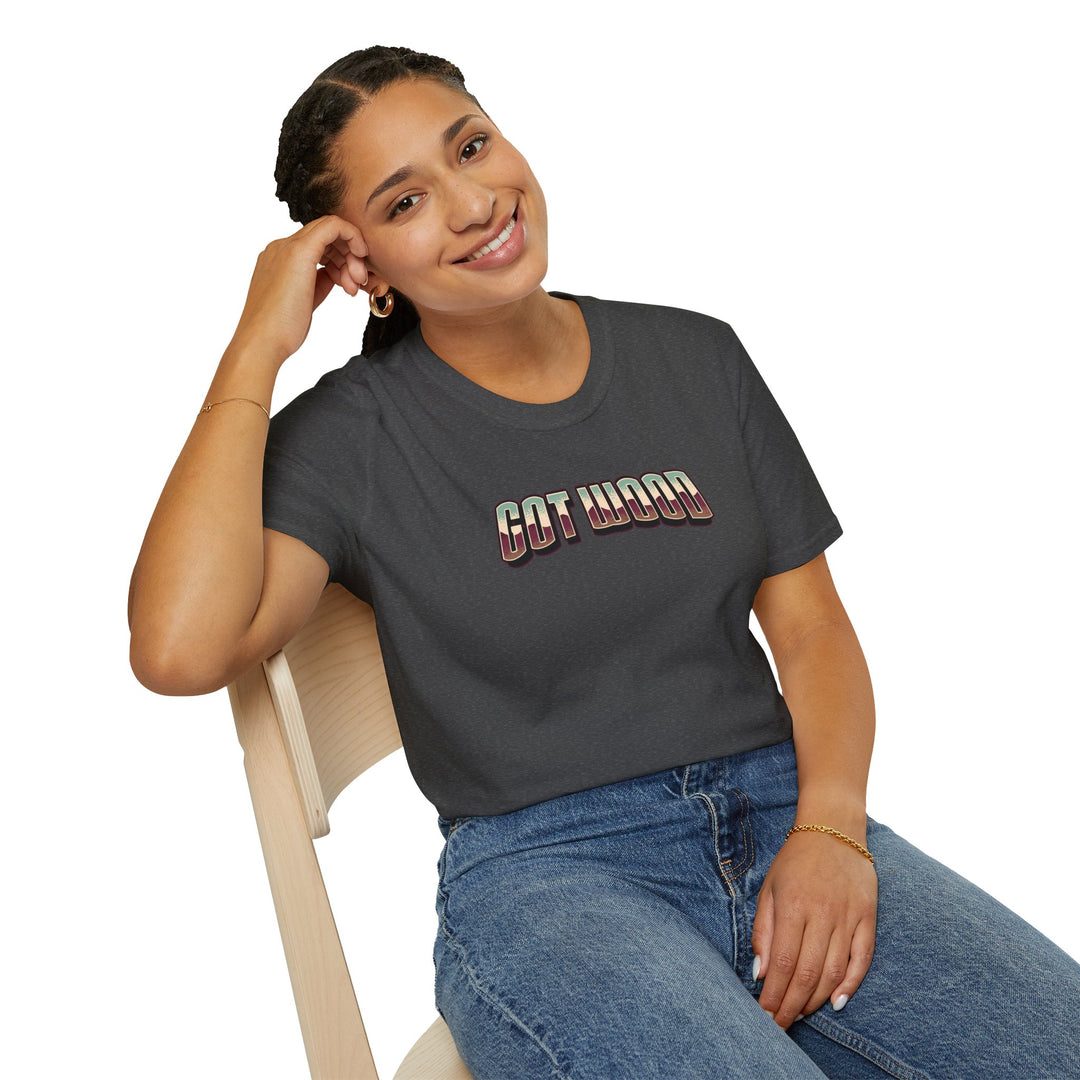 Got Wood Truck Tee — Vintage Logging Truck Graphic T-Shirt