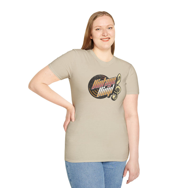Vintage Vinyl T-Shirt — Retro Music Tee