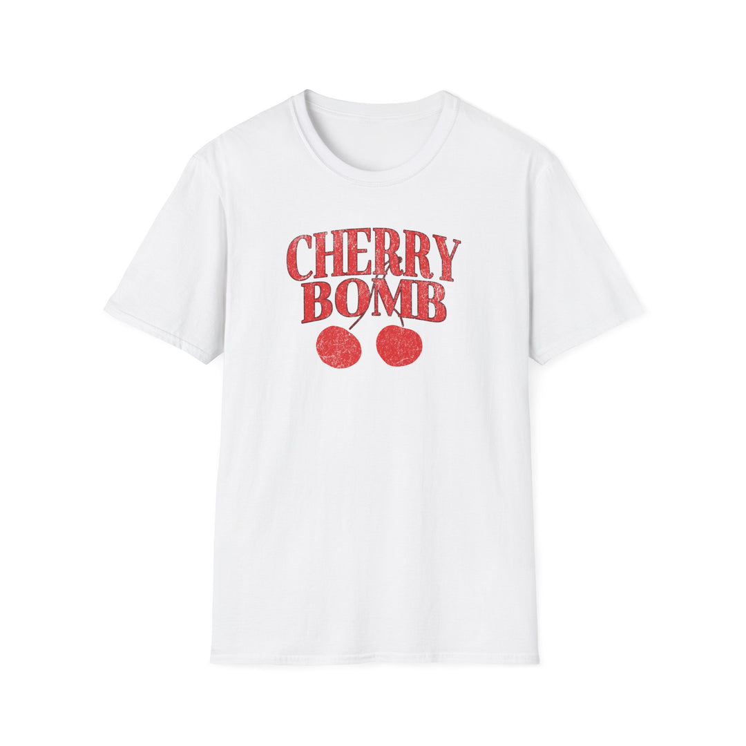 Cherry Bomb T-Shirt — Retro Red Graphic Tee