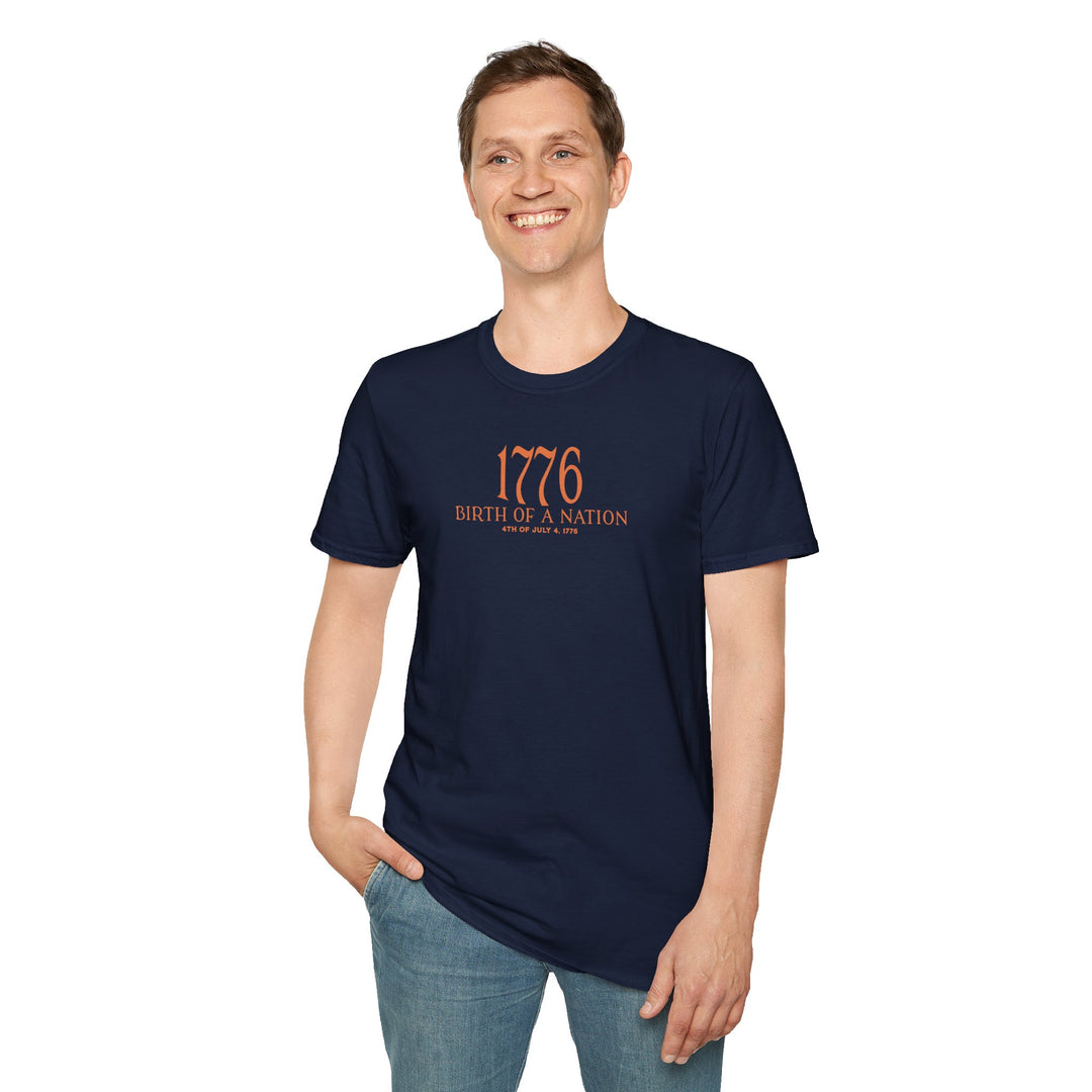 1776 Birth of a Nation Patriotic T-Shirt