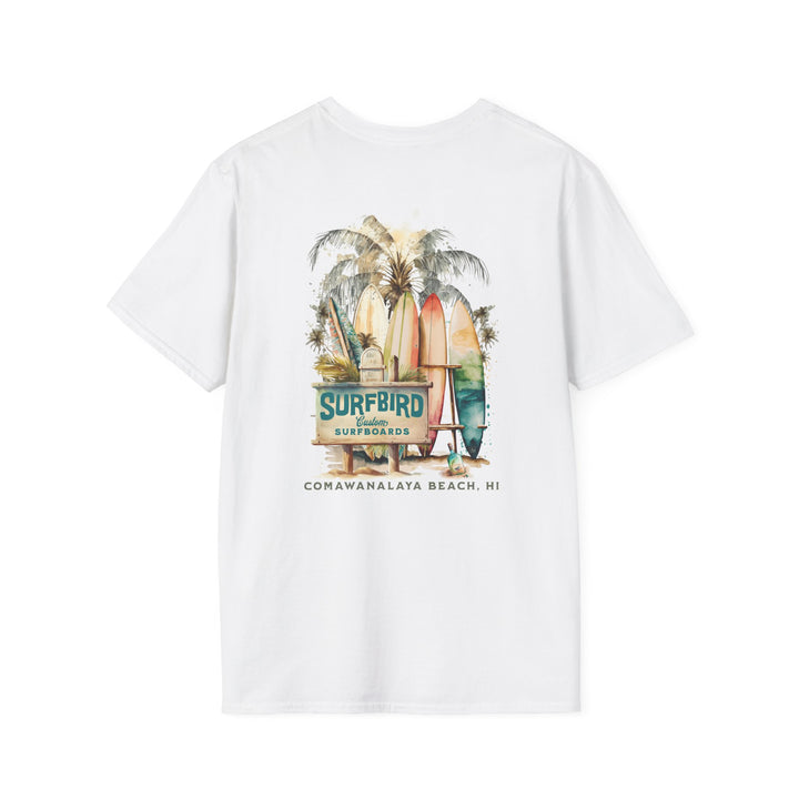 SurfBird Softstyle T-Shirt - Vintage Surfing Tee
