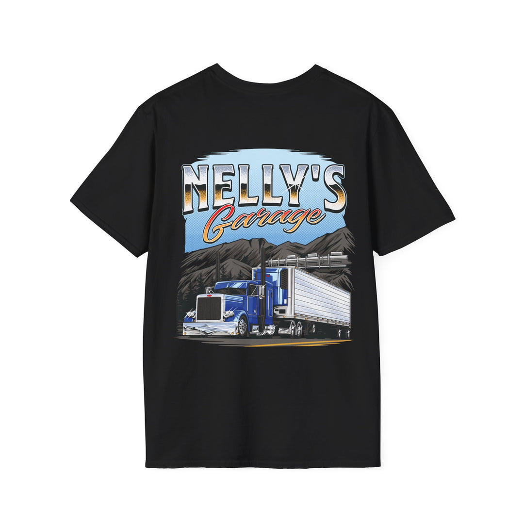 Nelly's Garage Unisex Softstyle T-Shirt – Perfect for Truck Enthusiasts