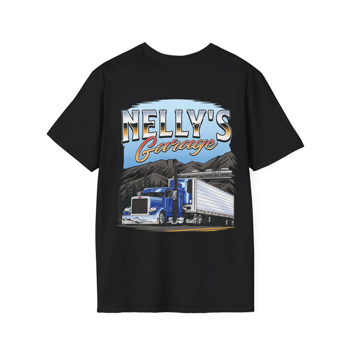 Nelly's Garage Unisex Softstyle T-Shirt – Perfect for Truck Enthusiasts