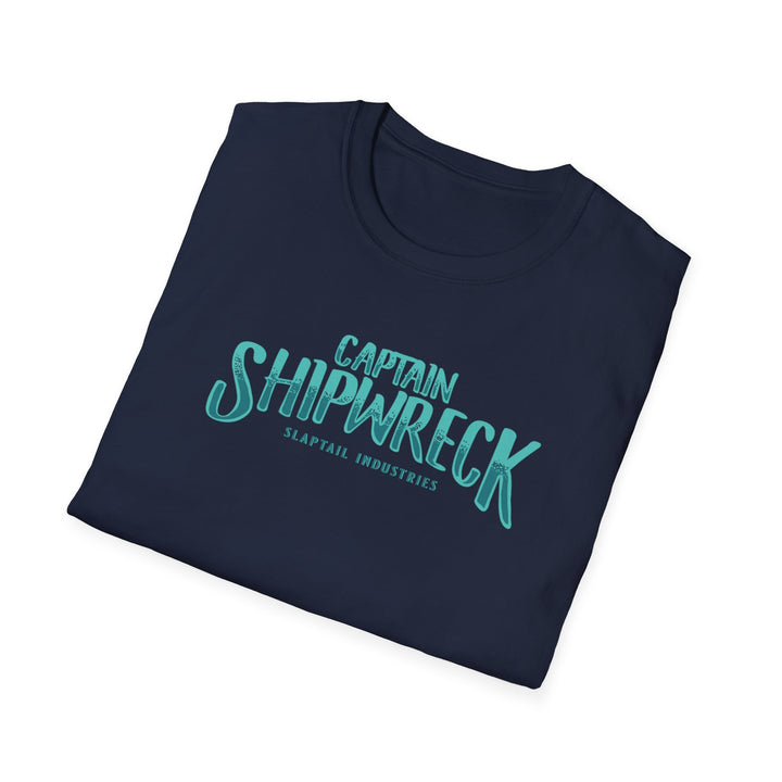 Nautical Adventure Unisex T-Shirt - Captain Shipwreck Design
