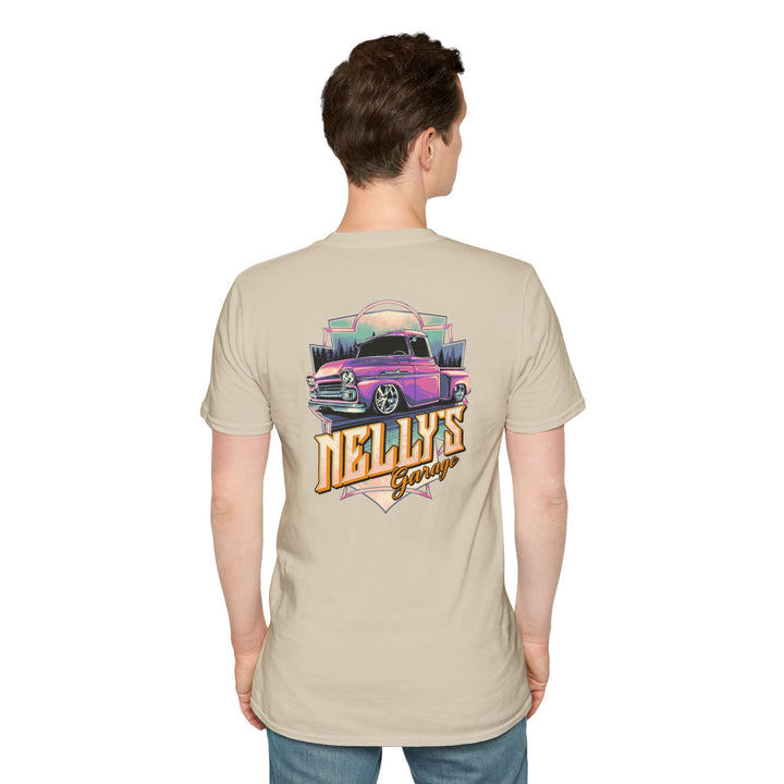 Retro Car Graphic Unisex T-Shirt - 58' Chevy Nelly's Garage