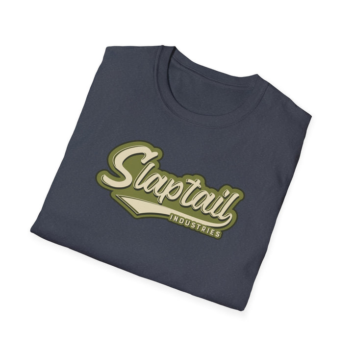 Fishing T-Shirt — "Slaptail Outdoors" Bass Logo Tee