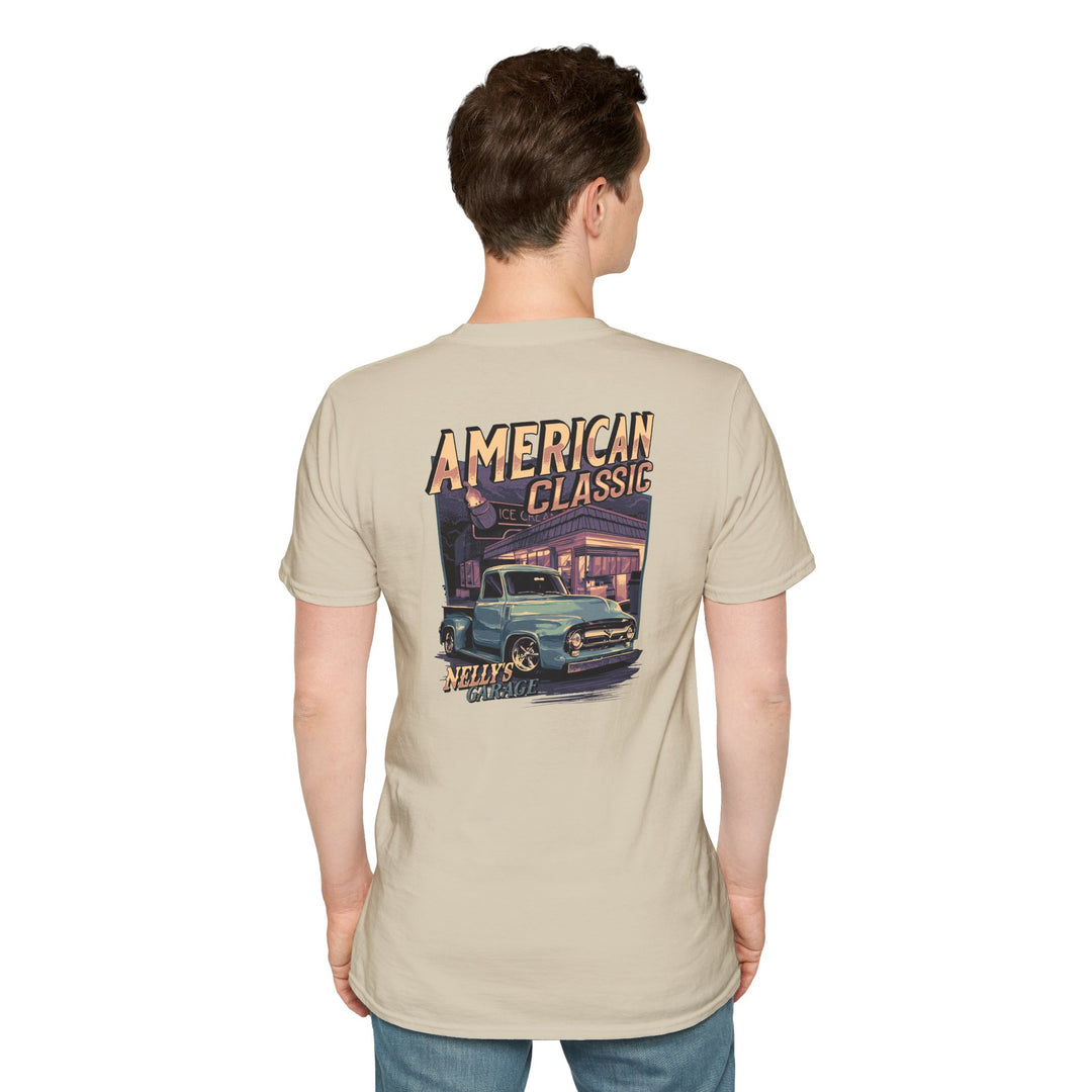 American Classic T-Shirt — Vintage Ford Truck Garage Tee
