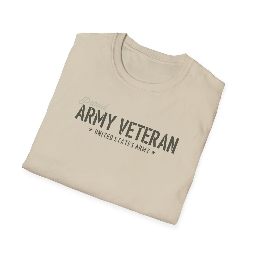 Army Veteran Tribute T-Shirt for Proud Service Members