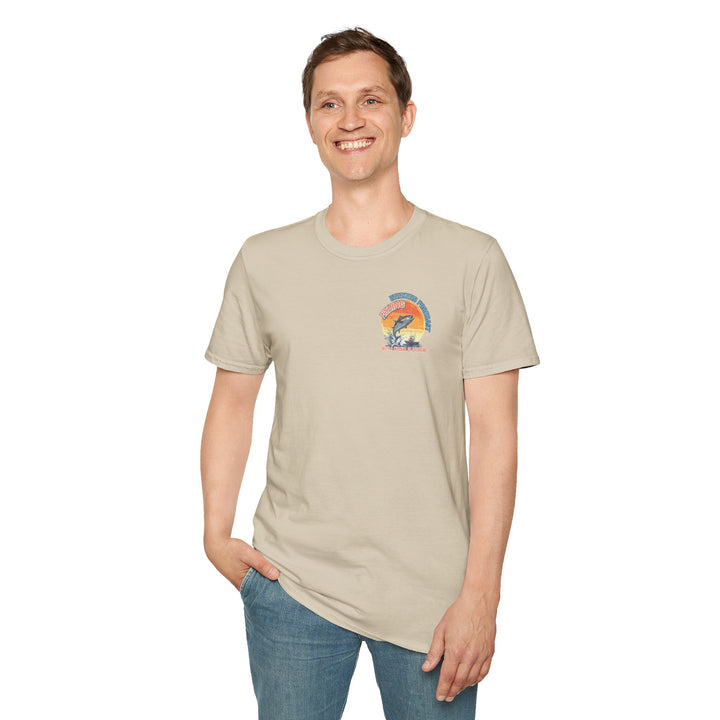 Weekend Forecast Fishing Retro T-Shirt