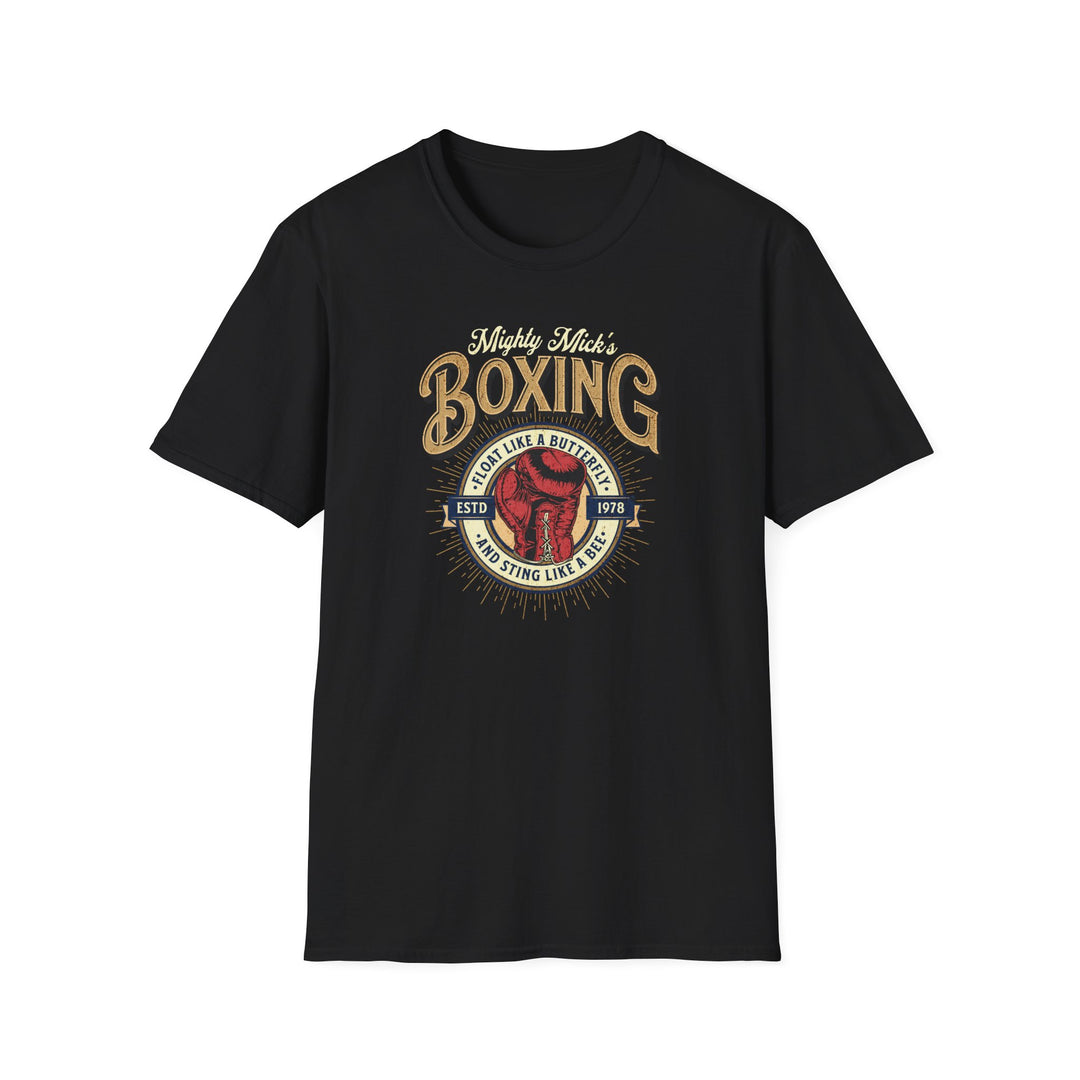 Boxing T-Shirt — "Mighty Mick's Boxing" Vintage Tee