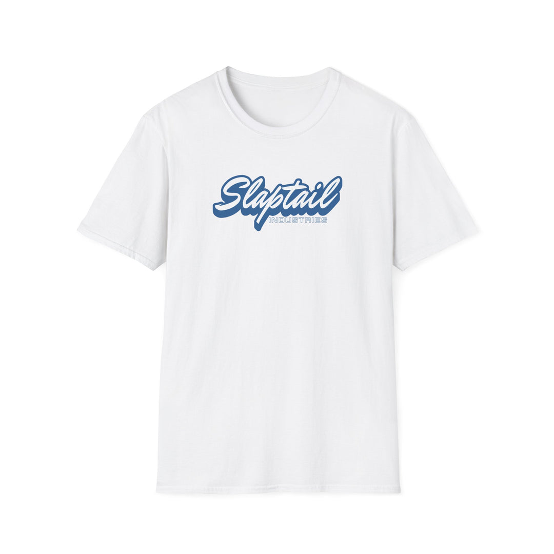 T-Shirt — "Slaptail" Retro Script Logo Tee