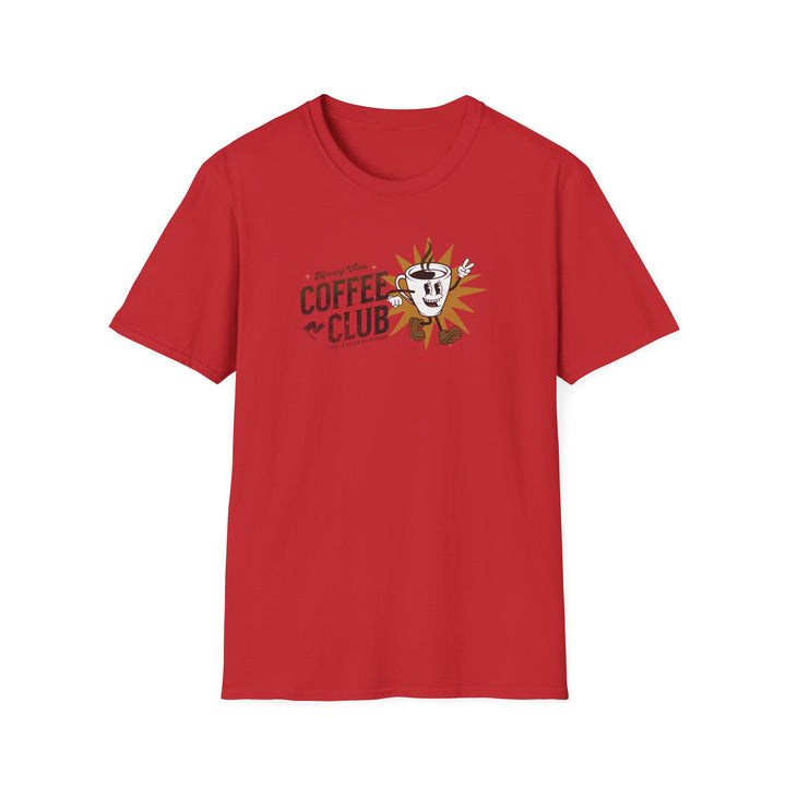 Coffee Club T-Shirt — Vintage Mug Graphic for Coffee Lovers