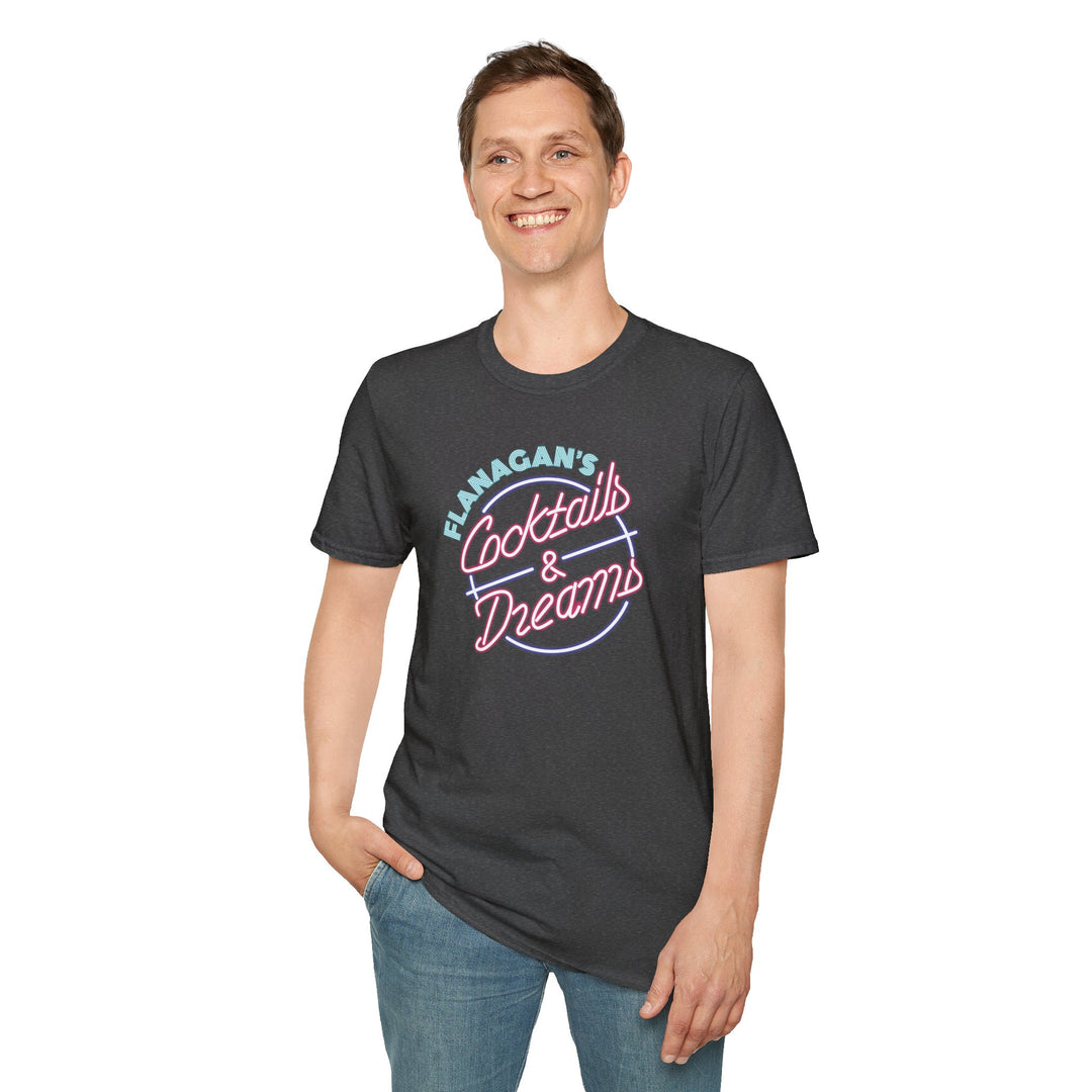 Cocktails & Dreams Retro T-Shirt