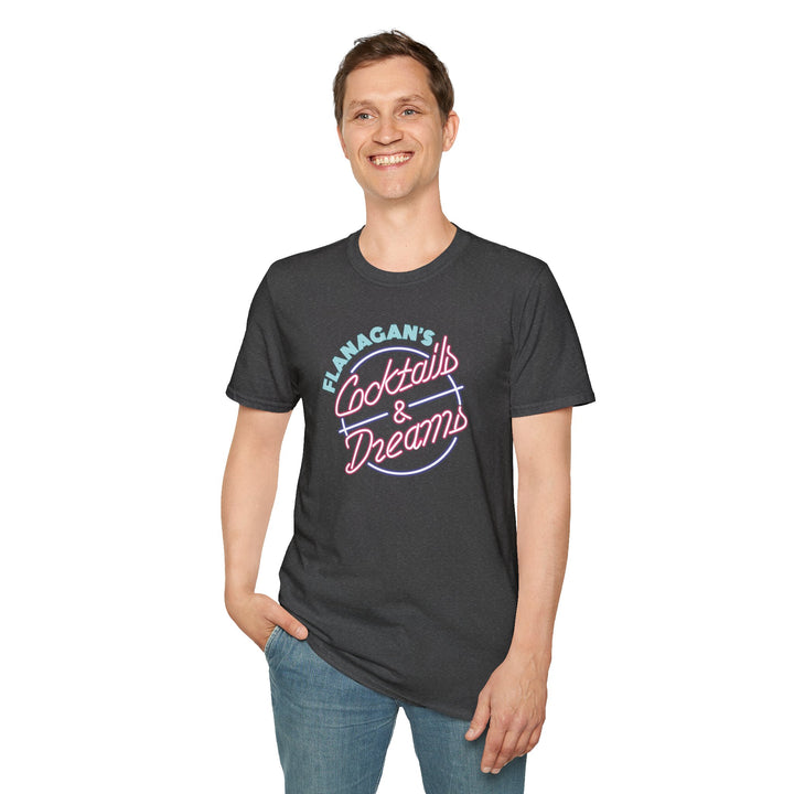 Cocktails & Dreams Retro T-Shirt