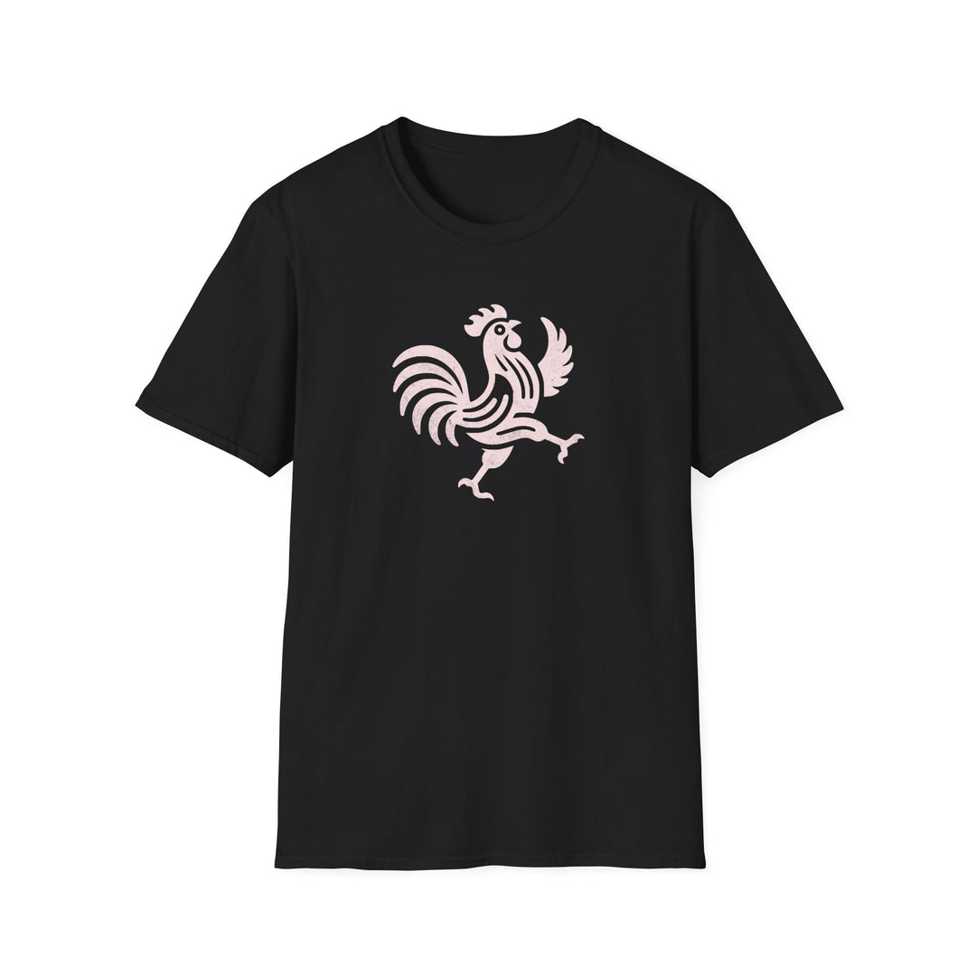 Rooster Graphic T-Shirt — Vintage Rooster Design