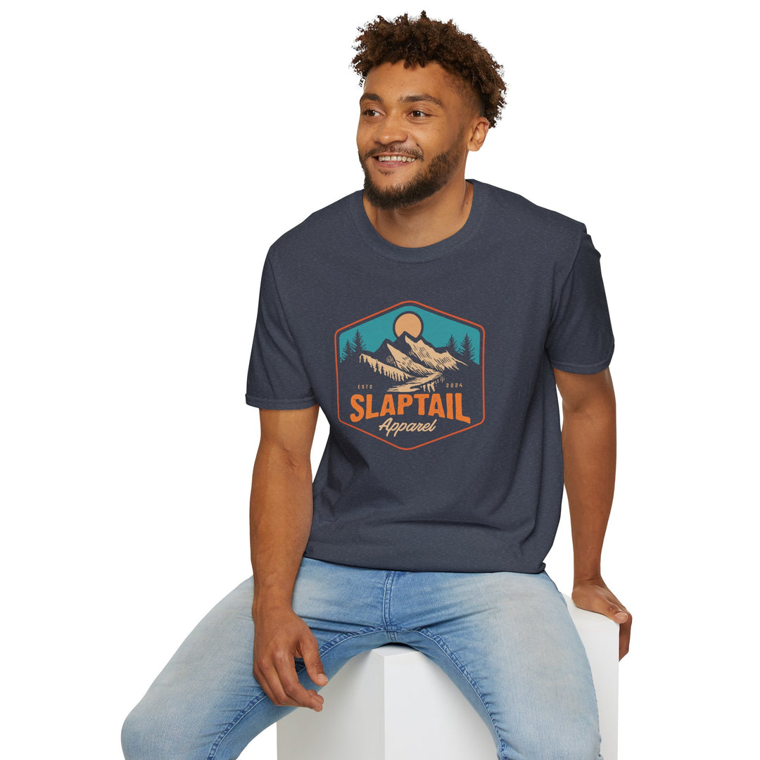 Mountain Adventure Unisex Softstyle T-Shirt