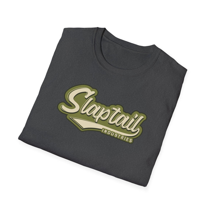 Fishing T-Shirt — "Slaptail Outdoors" Bass Logo Tee