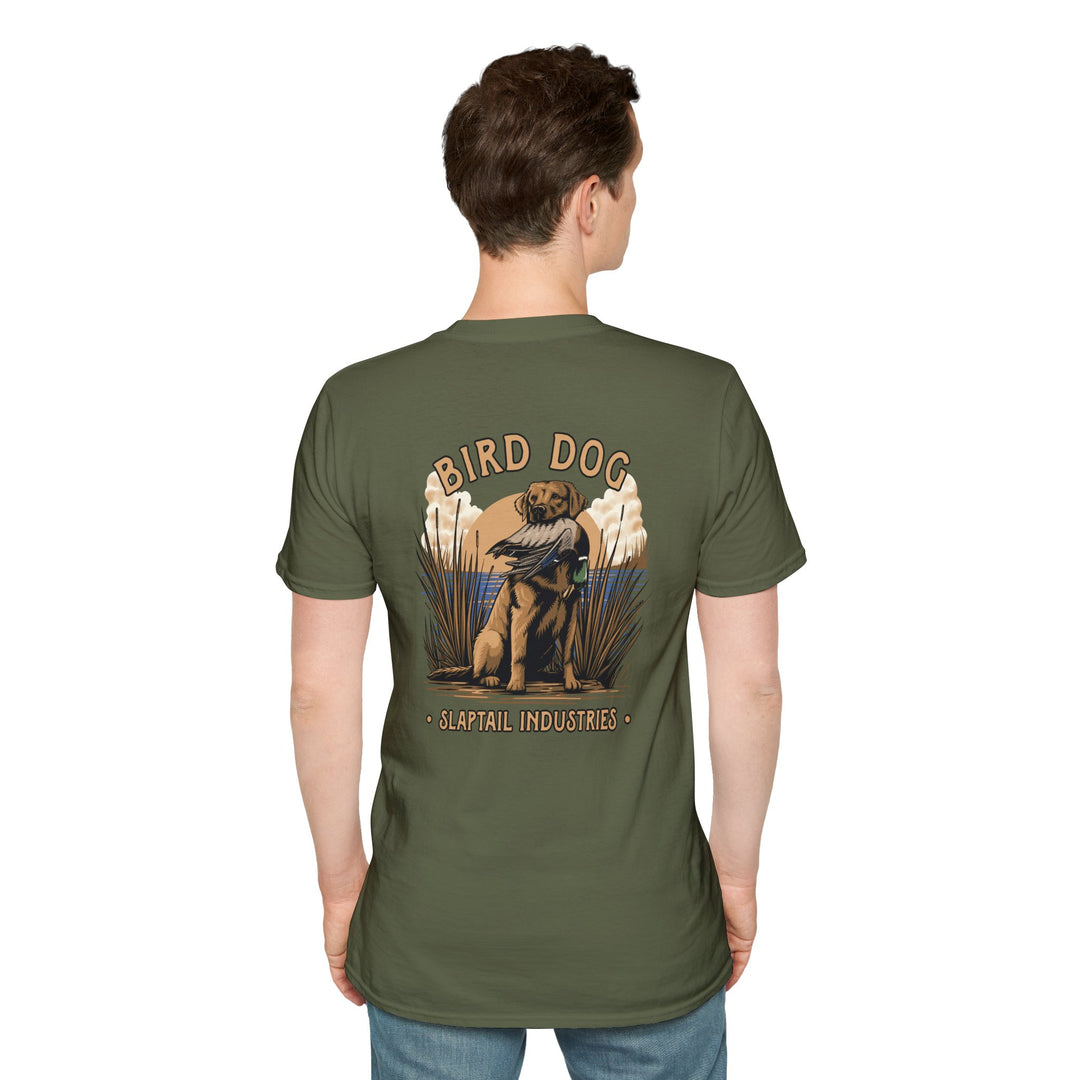 Bird Dog Graphic T-Shirt — Retrievers & Waterfowl Hunting Tee