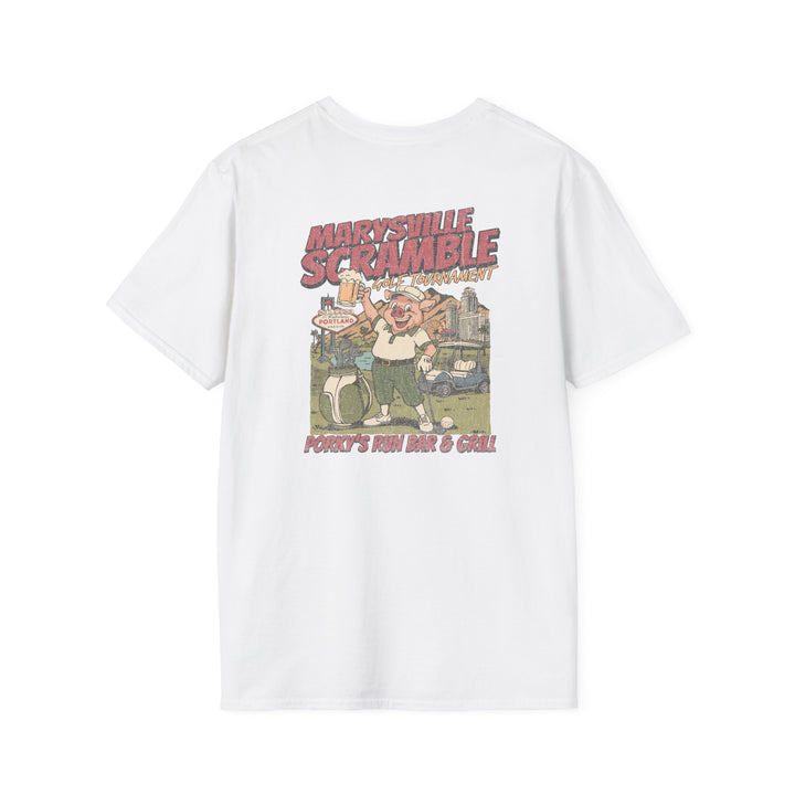 Marysville Scramble Retro Golf Tournament T-Shirt