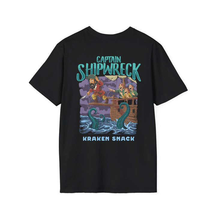 Nautical Adventure Unisex T-Shirt - Captain Shipwreck Design