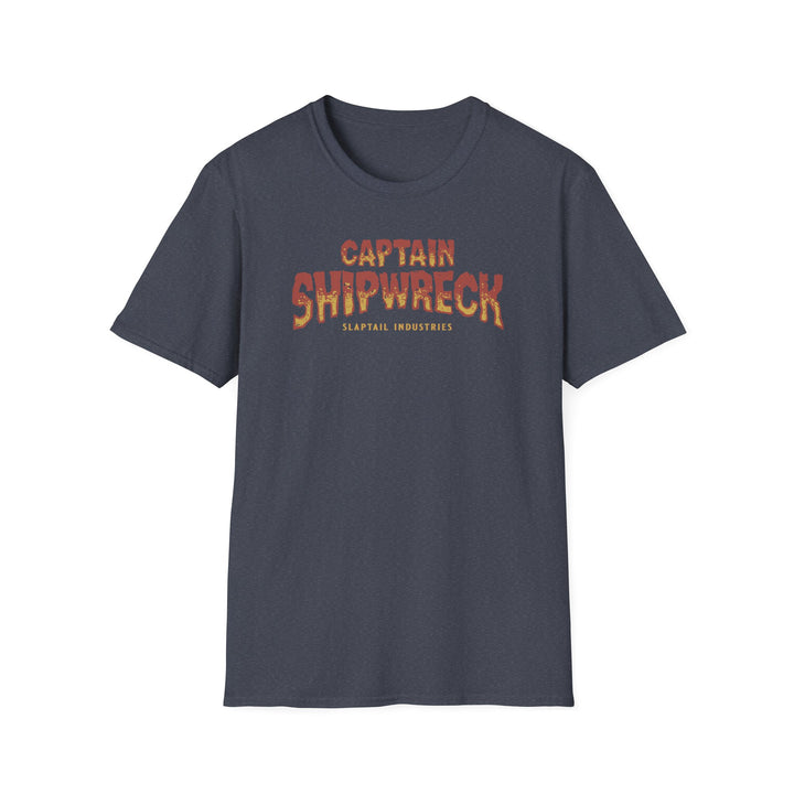 Captain Shipwreck T-Shirt — Pirate Crew Graphic Tee (Mutiny on the Barnacle)