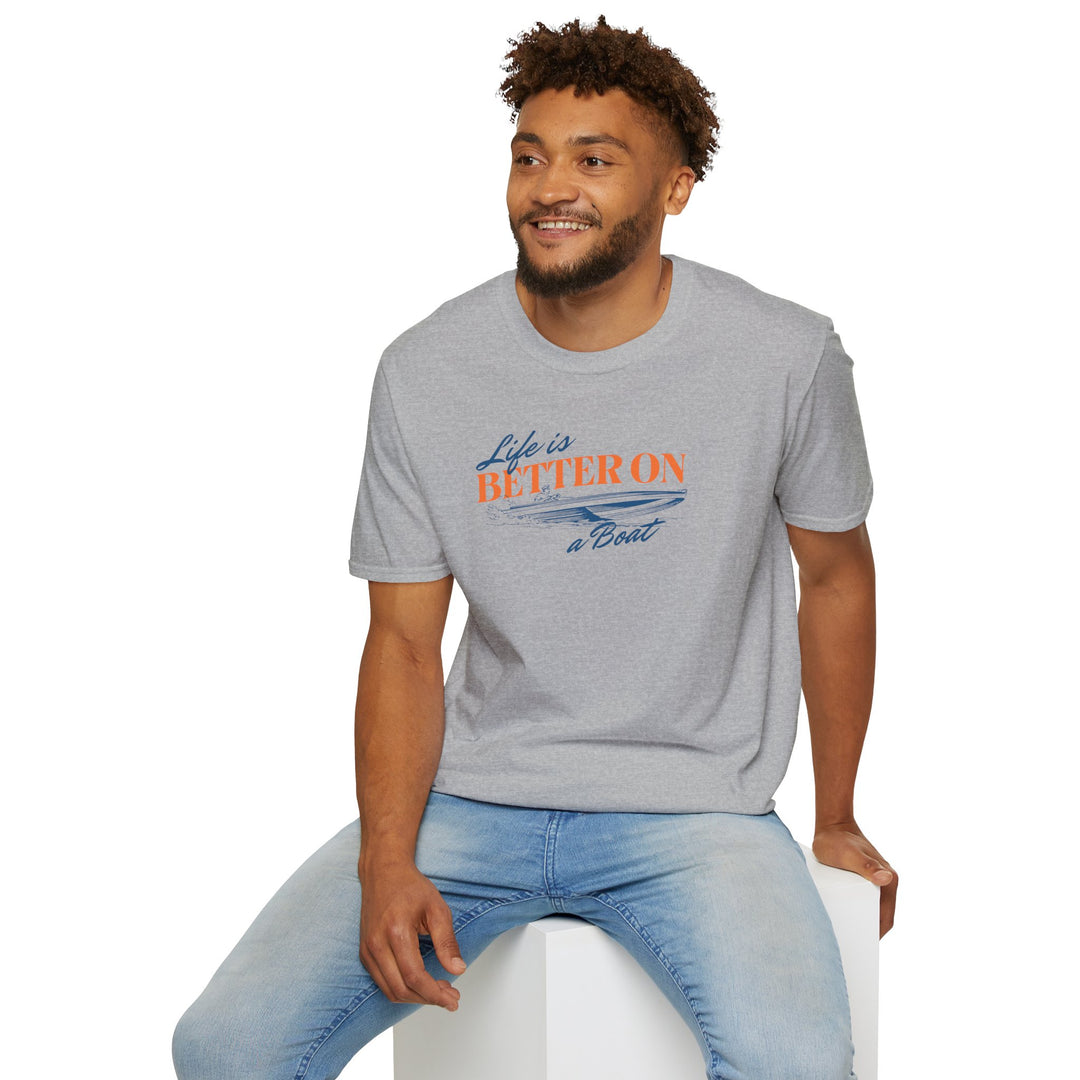 Boat Life T‑Shirt — "Life Is Better On a Boat" Graphic Tee