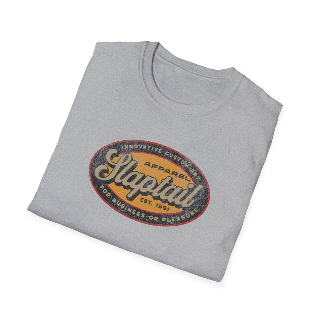 Slaptail Vintage Logo T-Shirt — Retro Apparel Tee