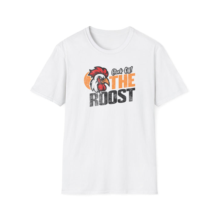 Chicken Rooster Tee — "Cluck Off! Farmhouse T‑Shirt