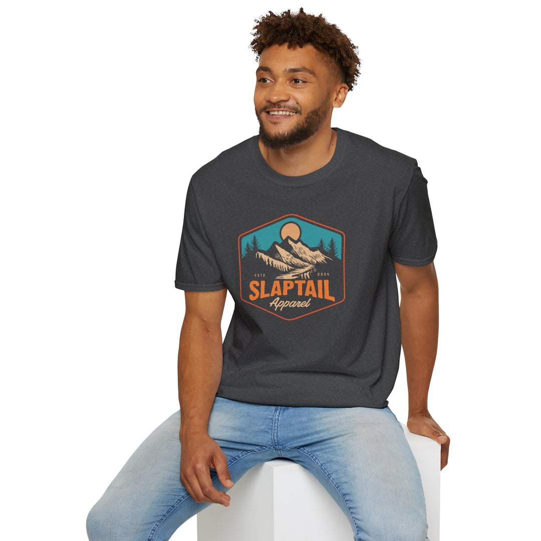 Mountain Adventure Unisex Softstyle T-Shirt
