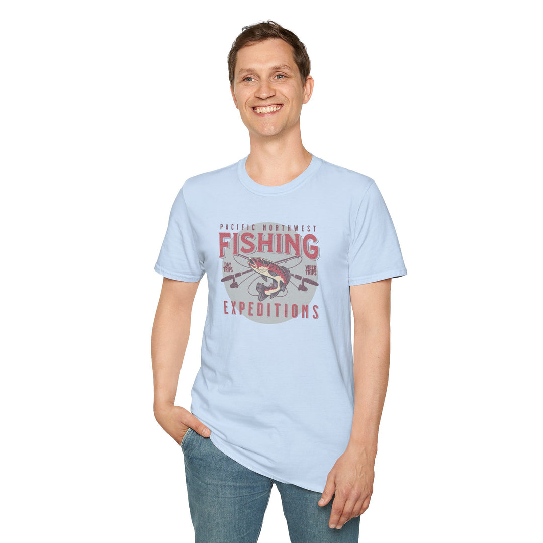 Pacific Northwest Fishing Expeditions Unisex Softstyle T-Shirt