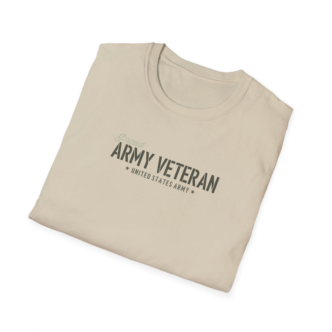 Army Veteran Tribute T-Shirt for Proud Service Members
