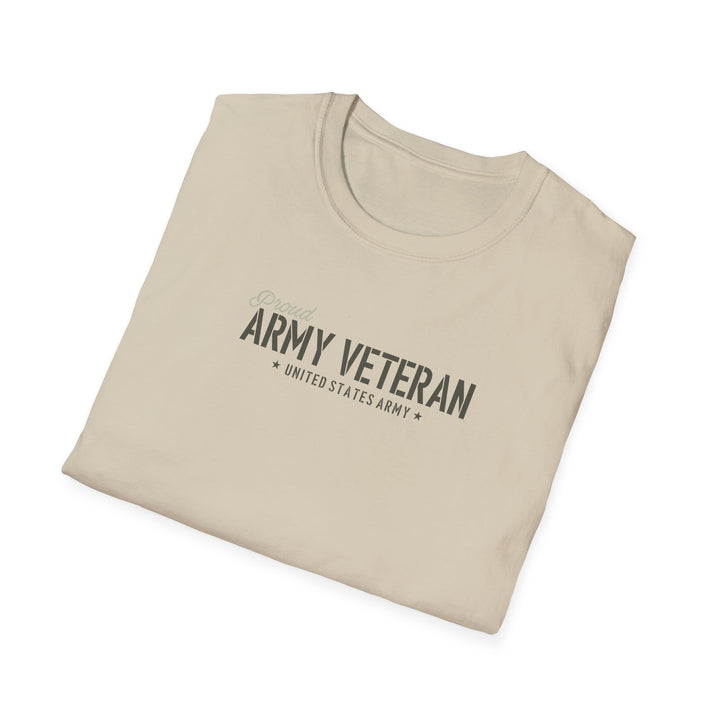 Army Veteran Tribute T-Shirt for Proud Service Members