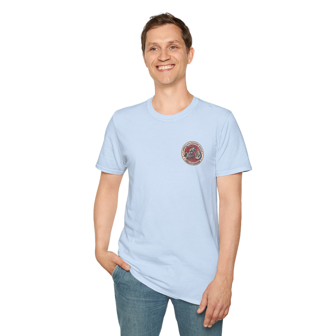 American Custom Bikes Motorcycle Club T-Shirt