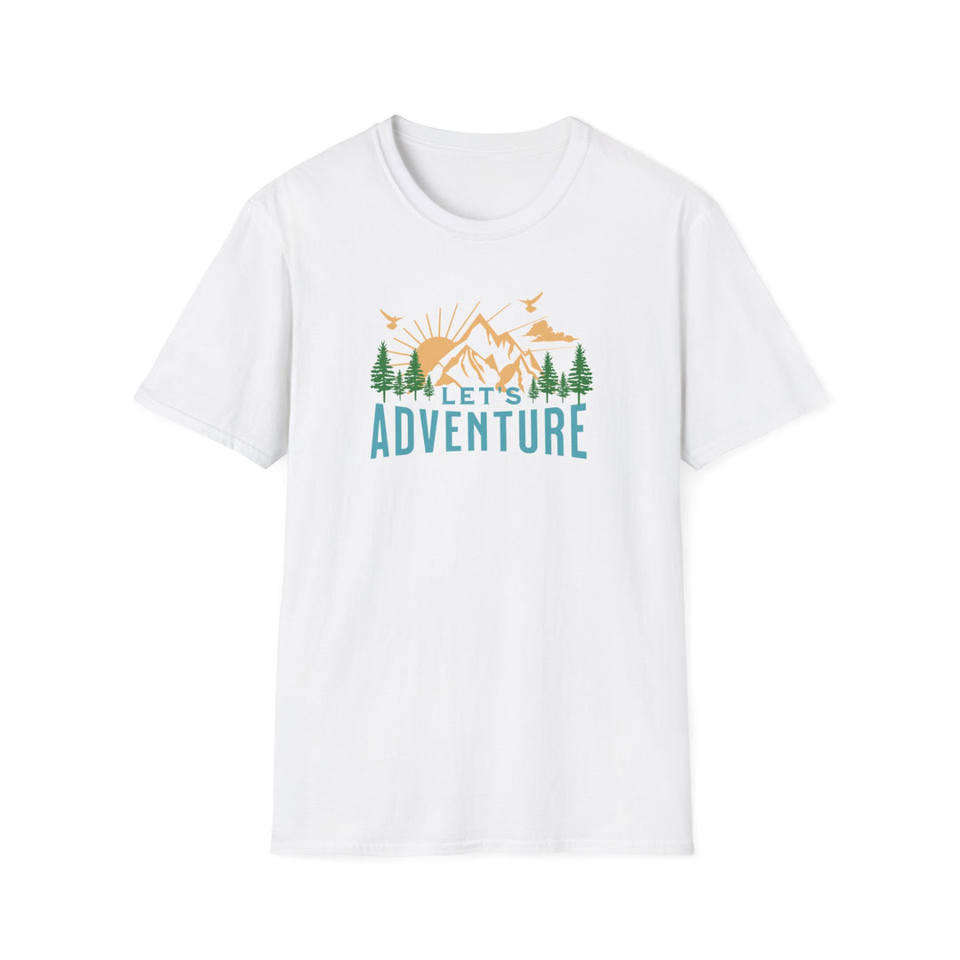 Let's Adventure Outdoor Unisex Softstyle T-Shirt